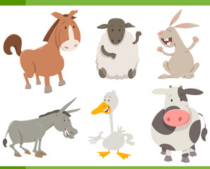 farm animal characters collection