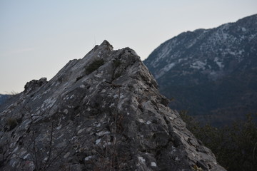 The mountain and the Rock