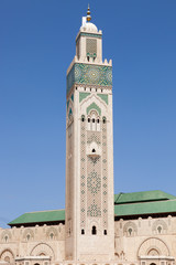 Fototapeta premium Hassan II Mosque in Casablanca