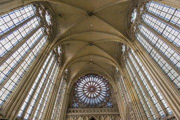 Obraz premium Saint Germer de Fly church, Oise, France