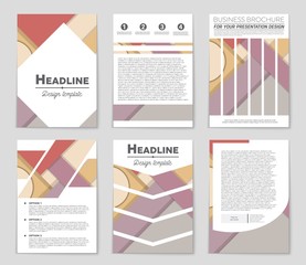 Abstract vector layout background set. For art template design, list, front page, mockup brochure theme style, banner, idea, cover, booklet, print, flyer, book, blank, card, ad, sign, sheet,, a4