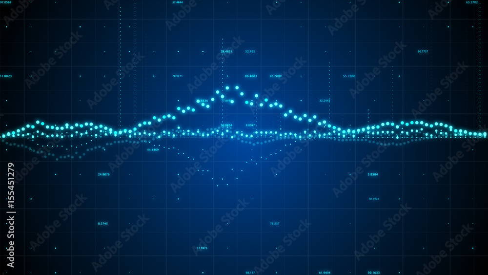 Poster abstract futuristic binary code walls background.