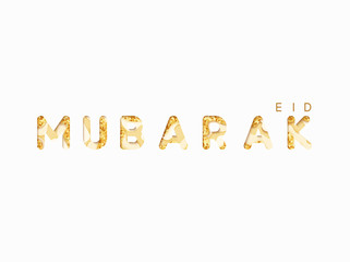Eid mubarak greeting card background