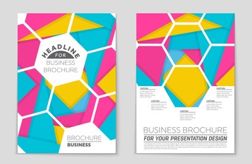 Abstract vector layout background set. For art template design, list, front page, mockup brochure theme style, banner, idea, cover, booklet, print, flyer, book, blank, card, ad, sign, sheet,, a4