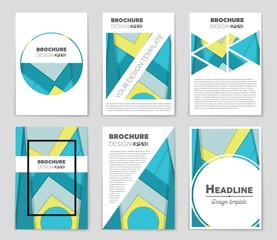 Abstract vector layout background set. For art template design, list, front page, mockup brochure theme style, banner, idea, cover, booklet, print, flyer, book, blank, card, ad, sign, sheet,, a4