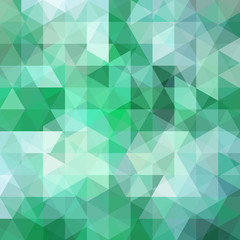 Abstract geometric style green background. Light business background Vector illustration
