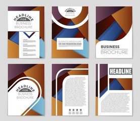 Abstract vector layout background set. For art template design, list, front page, mockup brochure theme style, banner, idea, cover, booklet, print, flyer, book, blank, card, ad, sign, sheet,, a4