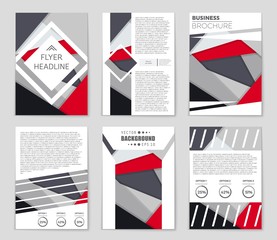 Abstract vector layout background set. For art template design, list, front page, mockup brochure theme style, banner, idea, cover, booklet, print, flyer, book, blank, card, ad, sign, sheet,, a4