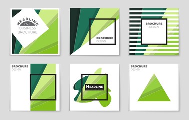 Abstract vector layout background set. For art template design, list, front page, mockup brochure theme style, banner, idea, cover, booklet, print, flyer, book, blank, card, ad, sign, sheet,, a4