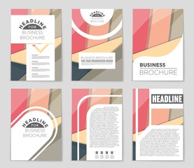 Abstract vector layout background set. For art template design, list, front page, mockup brochure theme style, banner, idea, cover, booklet, print, flyer, book, blank, card, ad, sign, sheet,, a4