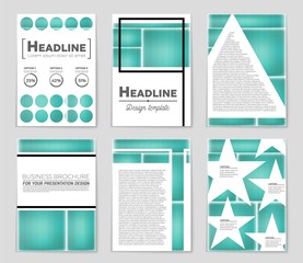 Abstract vector layout background set. For art template design, list, front page, mockup brochure theme style, banner, idea, cover, booklet, print, flyer, book, blank, card, ad, sign, sheet,, a4