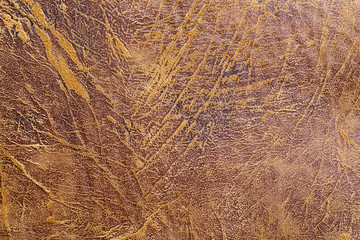 Brown old leather textured background, fashion design, wallpaper