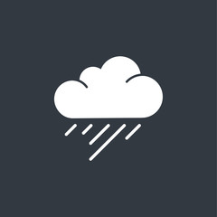 Rain Cloud Vector 