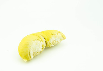 Durian King of Fruit isolated on white background