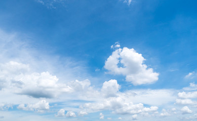 cloud on blue sky