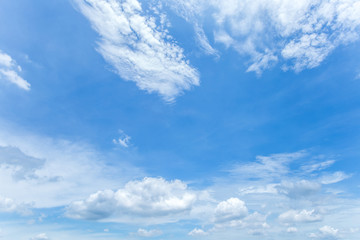 cloud on blue sky