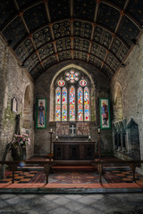 Church in North Hill, Cornwall, England