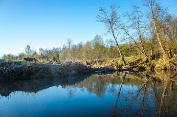 The river in the morning