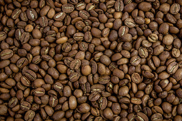 Coffee Beans Background.