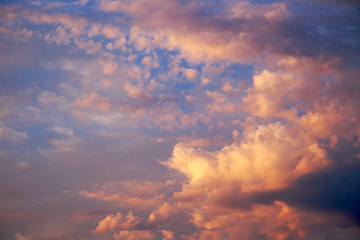 incredibly beautiful sunset, clouds at sunset, colorful sunset