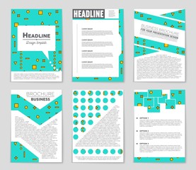 Abstract vector layout background set. For art template design, list, front page, mockup brochure theme style, banner, idea, cover, booklet, print, flyer, book, blank, card, ad, sign, sheet,, a4