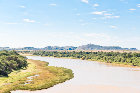 Gariep River (Orange River) between Philippolis and Colesberg