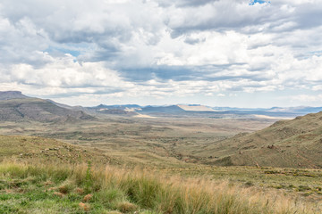 View from the top of the Lootsberg Pass