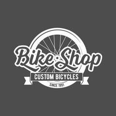 bicycle retro badge
