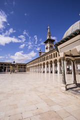 Fototapeta na wymiar la Grande Mosquée des Omeyyades, Damas Syrie 