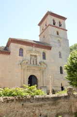 Fototapeta na wymiar Church of Saint Peter and Saint Paul in Granada, Spain