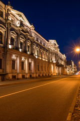 Fototapeta na wymiar Dvortsovaya Embankmen