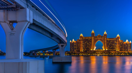 Bridge And Sea - Dubai