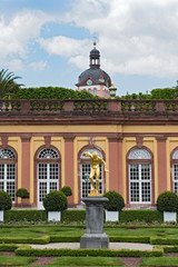 The castle park with orangery by Weilburg, Hesse, Germany