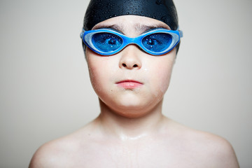 nice swimmer boy