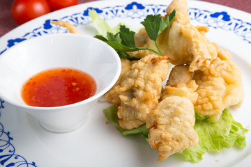 Fried chicken fingers