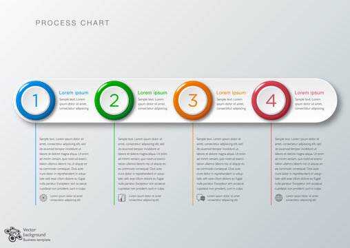 Process Chart, Timeline, Workflow #Vector Graphics
