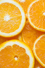orange slice  background