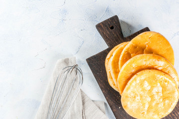 Dietary healthy food. The concept of low-gluten gluten-free non-allergic snack. Homemade freshly...