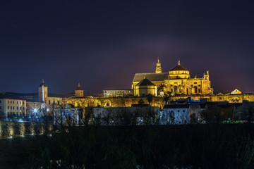Fototapeta na wymiar Mosque Cathedral of Cordoba, Spain