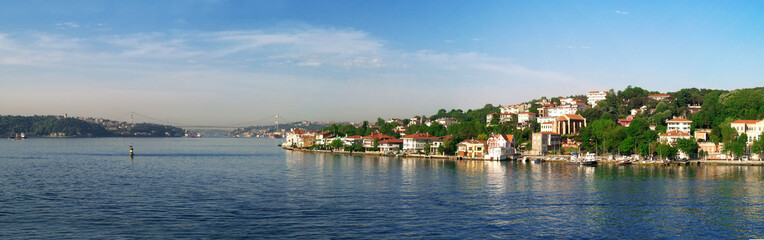Fototapeta na wymiar Istanbul from boat tour