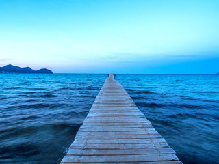 Alcudia Dock in Spain