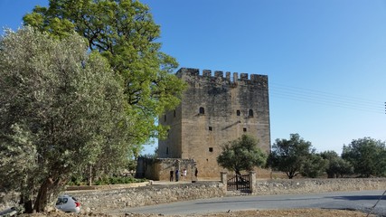 Fototapeta na wymiar Limassol medieval castle