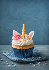 Unicorn cupcake © Elena Schweitzer