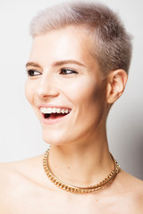 Beautiful woman with beautiful make up