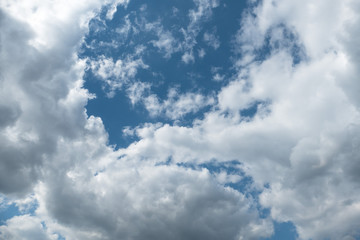 Blue sky clouds