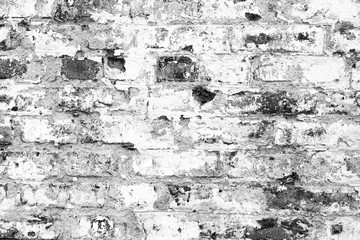 Brick texture with scratches and cracks