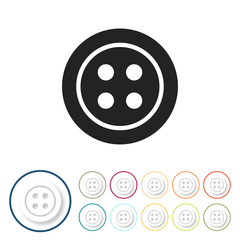 Bunte 3D Buttons - Knopf