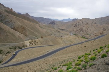 Landscape in Ladakh, India