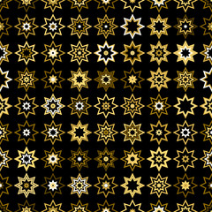 Seamless background of stars