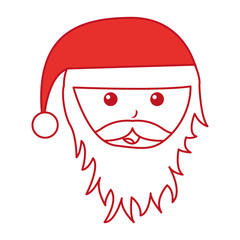 santa claus comic character vector illustration design
